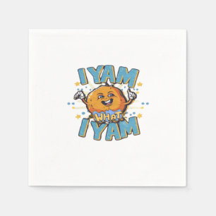 Servilleta De Papel Yam Lo Que Yam Diseño Clásico Para Acción De Graci