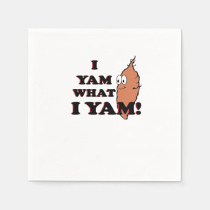 Servilleta De Papel Yam What I Yam - Classic Funny Meme