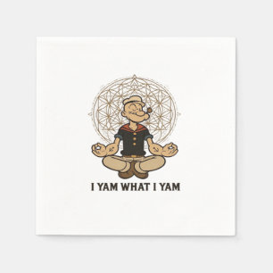 Servilleta De Papel Yam What I Yam Meme Cita