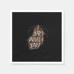 Servilleta De Papel Yam What I Yam - Pun Design