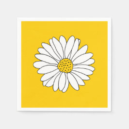 Servilleta De Papel Yávez amarillo y blanco 2