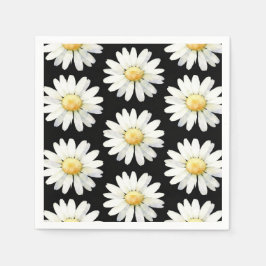 Servilleta De Papel Yellow Dotted Daisy's