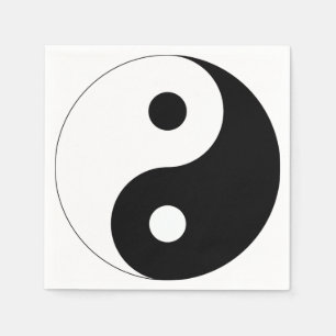 Servilleta De Papel Yin y Yang