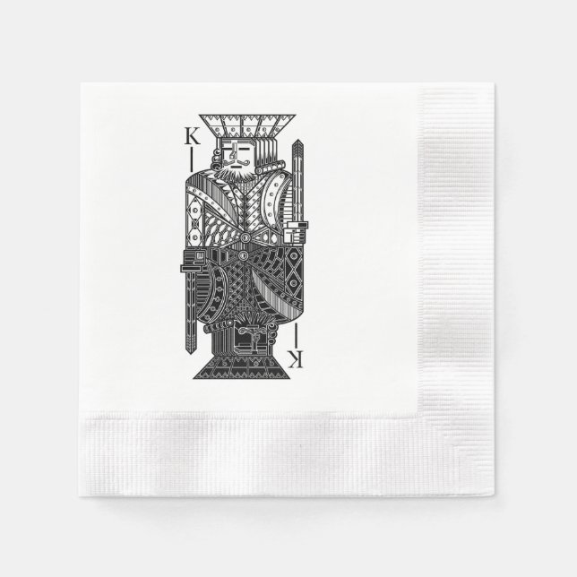 Servilleta De Papel Ying Yang King (Anverso)