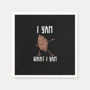 Servilleta De Papel Yo soy lo que soy moderno básico