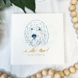 Servilleta De Papel Yo También Doodle Napkins Boda