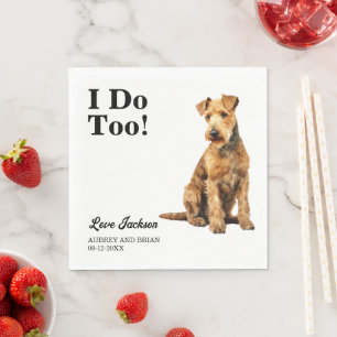 Servilleta De Papel ¡Yo También! Lakeland Terrier Dog Mascota