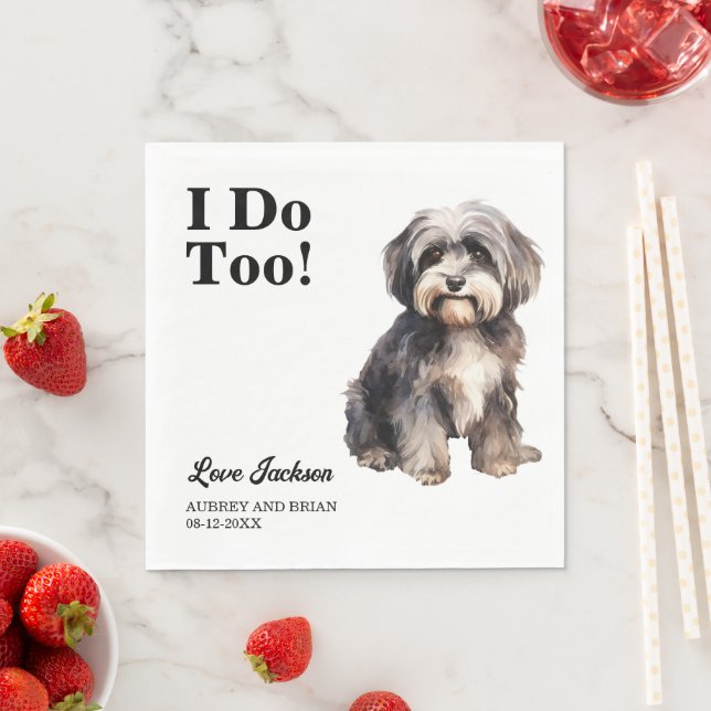Servilleta De Papel ¡Yo también! Perro Havanese Mascota (In situ)