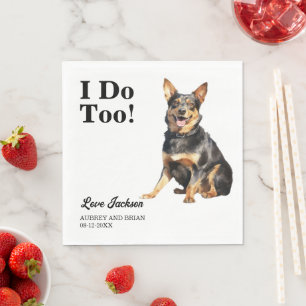 Servilleta De Papel ¡Yo también! Perro Lancashire Heeler Mascota