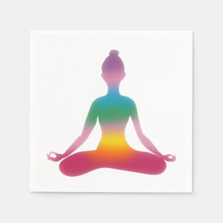 Servilleta De Papel Yoga, servilletas de papel de meditación
