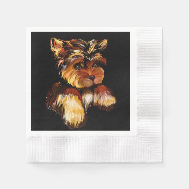 SERVILLETA DE PAPEL YORKIE POO (Anverso)