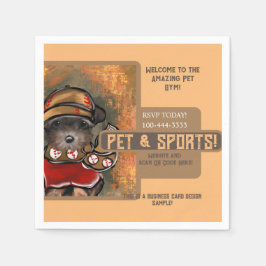 Servilleta De Papel Yorkie Poo