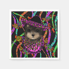 Servilleta De Papel Yorkie Poo