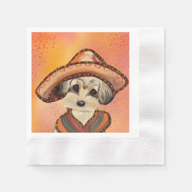 SERVILLETA DE PAPEL YORKIE POO (Anverso)