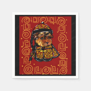 Servilleta De Papel Yorkie Poo - Año del Perro