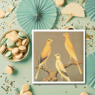 SERVILLETA DE PAPEL YORKSHIRE CANARIES