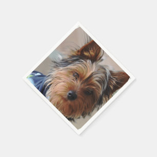 Servilleta De Papel Yorkshire Terrier