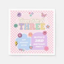 Young Wild & Three Preppy Patch Fiesta de tercer c