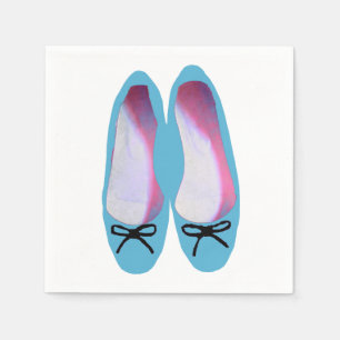 Servilleta De Papel Zapatos azules