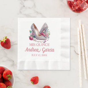 Servilleta De Papel Zapatos de tacón alto para quinceañera
