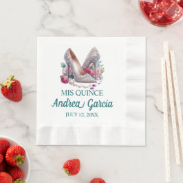 Servilleta De Papel Zapatos de tacón alto para quinceañera
