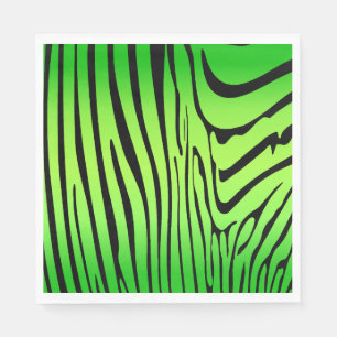 Servilleta De Papel Zebra Green