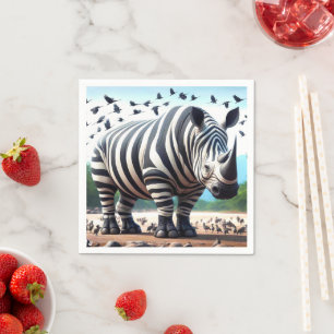 Servilleta De Papel Zebra Rhino