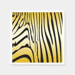 Servilleta De Papel Zebra Zebra Yellow