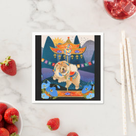 Servilleta De Papel ZEN CARNIVAL Ropa de Chow