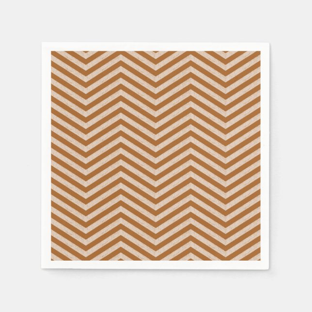 Servilleta De Papel ZigZagZest Golden Brown (Anverso)