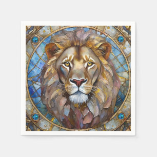 Servilleta De Papel Zodiac - Leo el León