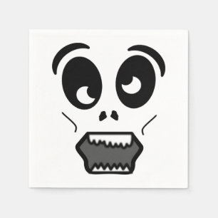 SERVILLETA DE PAPEL ZOMBIE FACE