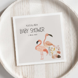 Servilleta De Papel Zoo Safari Nursery Animales Napkins Baby Shower