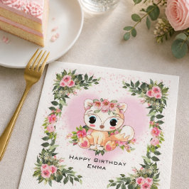 Servilleta De Papel Zorrito | Personalizado