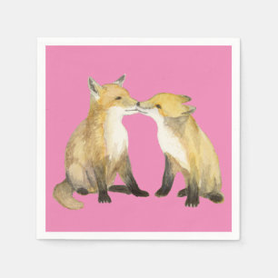 Servilleta De Papel Zorros para bebés
