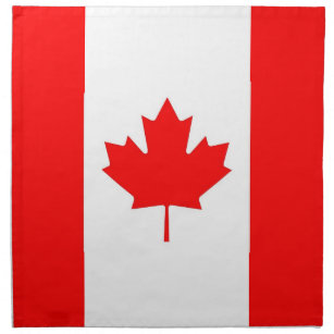 Servilleta De Tela Bandera canadiense en MoJo Napkin