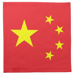 Servilleta De Tela Bandera china