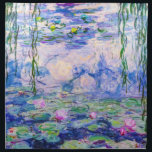 Servilleta De Tela Claude Monet - Lilies de agua / Nympheas 1919<br><div class="desc">Lilies de agua / Nympheas (W.1852) - Claude Monet,  Petróleo en lienzo,  1916-1919</div>