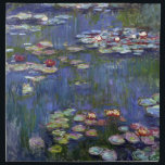 Servilleta De Tela Claude Monet Water Lilies<br><div class="desc">Claude Monet Water Lilies</div>