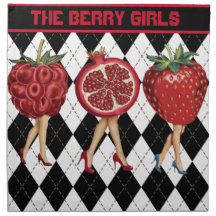 Damas Personalizados de las Berries Rojas