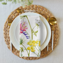 Flores de agua salvajes verano pradera flor