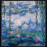 Servilleta De Tela Los lirios de agua de Claude Monet<br><div class="desc">Visita mi tienda para un diseño más interesante y más elección de color => zazzle.com/iwheels*</div>