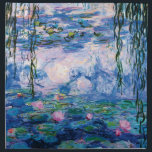 Servilleta De Tela Los lirios de agua de Claude Monet<br><div class="desc">Visita mi tienda para un diseño más interesante y más elección de color => zazzle.com/iwheels*</div>