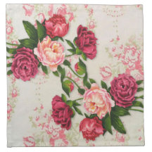 Napkin rosa Roses