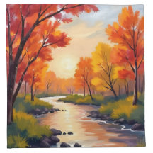 Río de Otoño | Aquarela de la Naturaleza del Folla