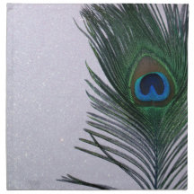 Vida útil de la pluma de pavo real blanca Purpurin