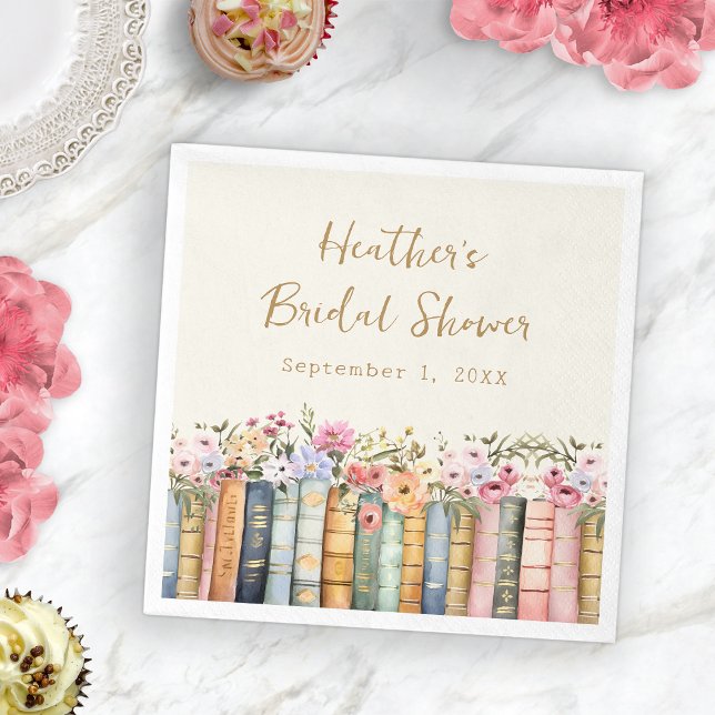 Servilleta de tema de libro (Book Theme Napkin
)