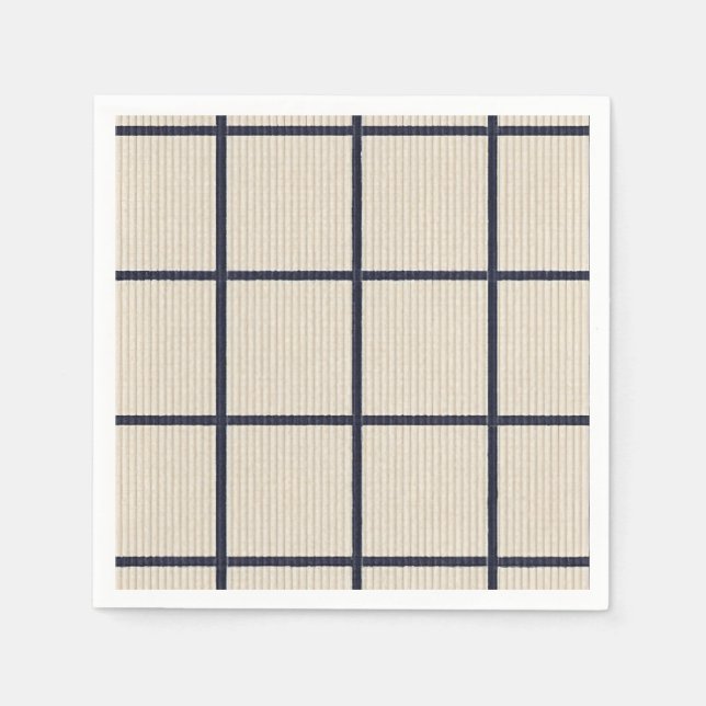 servilleta rayada (Anverso)