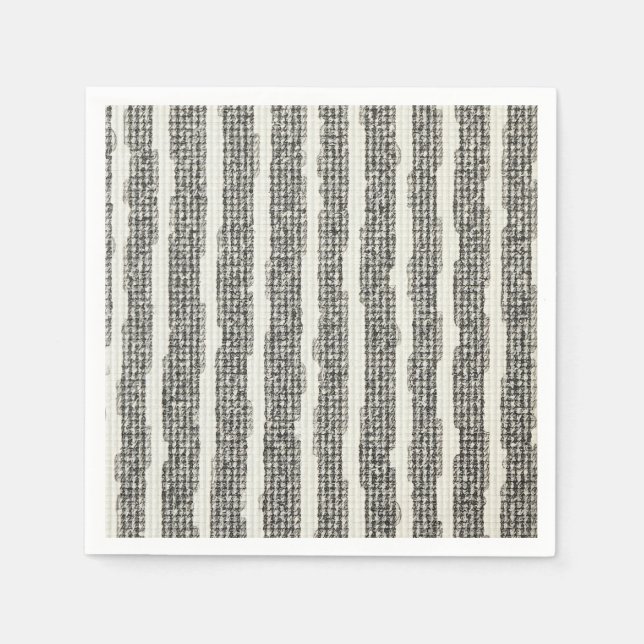 servilleta rayada (Anverso)