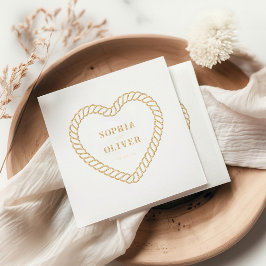 Servilletas Con Brillo Boda Rústico del País Vaquero Occidental